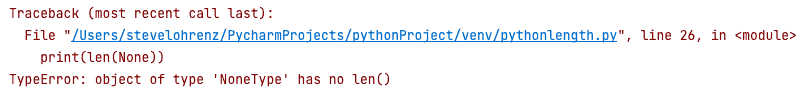 Python string length 3