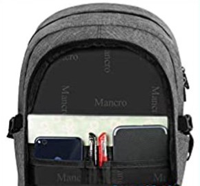 Mancro Anti Theft Backpack 4